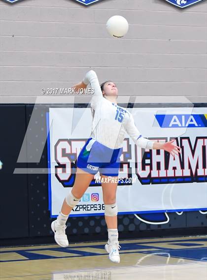Thumbnail 2 in Corona del Sol vs. Xavier College Prep (AIA 6A Final) photogallery.