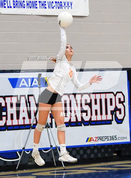 Thumbnail 2 in Corona del Sol vs. Xavier College Prep (AIA 6A Final) photogallery.