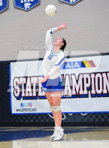 Thumbnail 3 in Corona del Sol vs. Xavier College Prep (AIA 6A Final) photogallery.