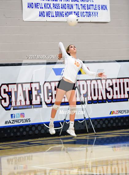 Thumbnail 2 in Corona del Sol vs. Xavier College Prep (AIA 6A Final) photogallery.