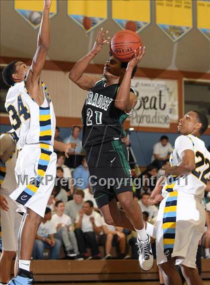 Thumbnail 2 in Paradise @ Center (CIF State NorCal D3 Playoffs) photogallery.