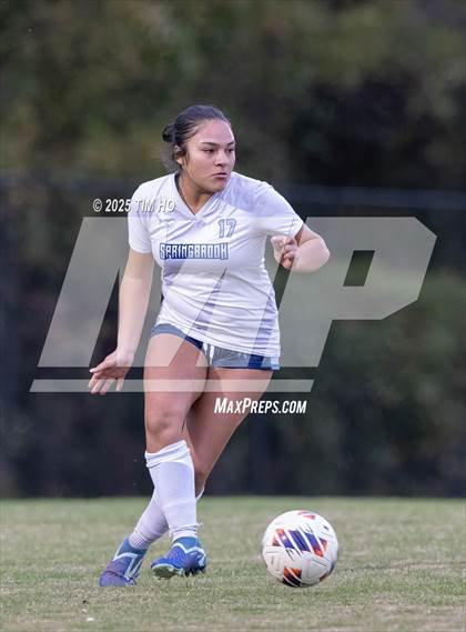 Thumbnail 2 in Springbrook @ Blake (MPSSAA 4A Regional Quarterfinal) photogallery.
