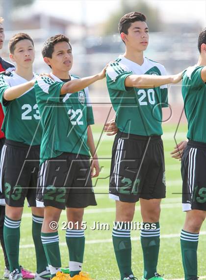 Thumbnail 3 in Queen Creek vs. San Luis (AIA D2 Final) photogallery.