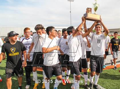 Thumbnail 3 in Queen Creek vs. San Luis (AIA D2 Final) photogallery.