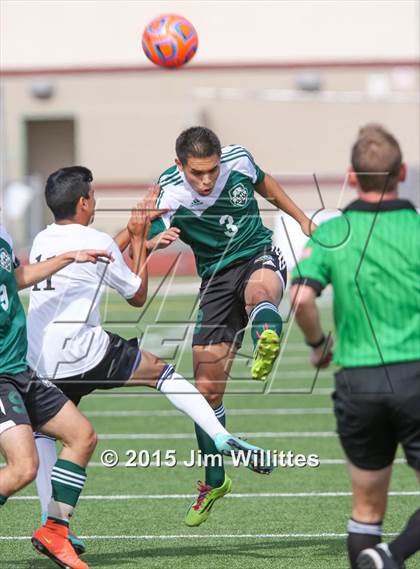 Thumbnail 3 in Queen Creek vs. San Luis (AIA D2 Final) photogallery.