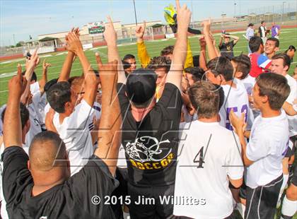 Thumbnail 2 in Queen Creek vs. San Luis (AIA D2 Final) photogallery.