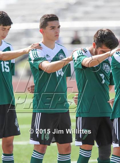 Thumbnail 3 in Queen Creek vs. San Luis (AIA D2 Final) photogallery.