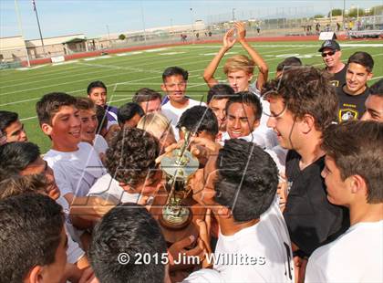Thumbnail 2 in Queen Creek vs. San Luis (AIA D2 Final) photogallery.