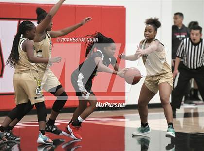 Thumbnail 2 in Long Beach Poly vs Etiwanda (Troy Classic) photogallery.