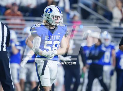 Thumbnail 1 in Decatur vs Wichita Falls (UIL 4A D1 Quarterfinal Playoff) photogallery.