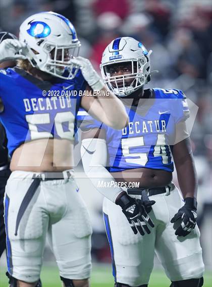 Thumbnail 1 in Decatur vs Wichita Falls (UIL 4A D1 Quarterfinal Playoff) photogallery.