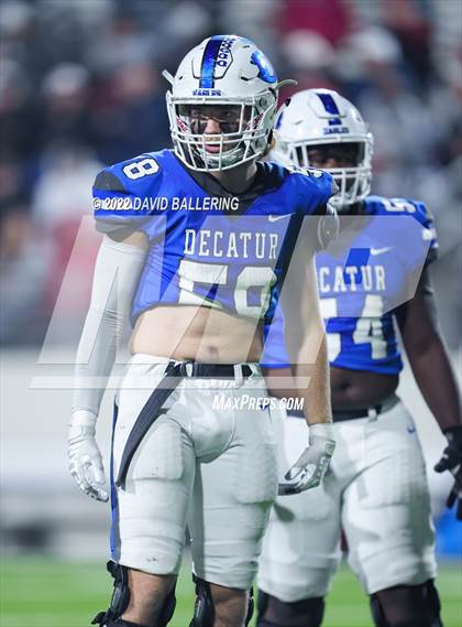 Thumbnail 2 in Decatur vs Wichita Falls (UIL 4A D1 Quarterfinal Playoff) photogallery.
