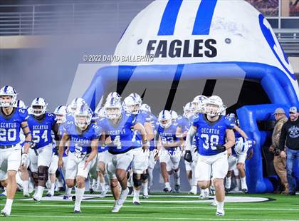 Thumbnail 1 in Decatur vs Wichita Falls (UIL 4A D1 Quarterfinal Playoff) photogallery.