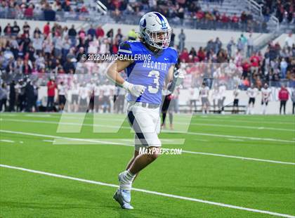 Thumbnail 1 in Decatur vs Wichita Falls (UIL 4A D1 Quarterfinal Playoff) photogallery.