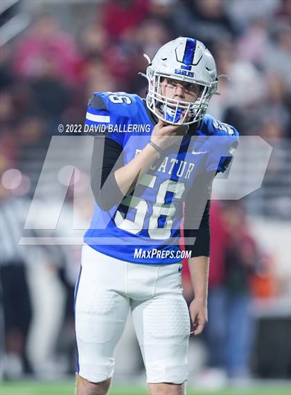 Thumbnail 3 in Decatur vs Wichita Falls (UIL 4A D1 Quarterfinal Playoff) photogallery.