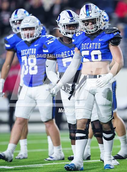 Thumbnail 1 in Decatur vs Wichita Falls (UIL 4A D1 Quarterfinal Playoff) photogallery.