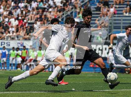 Thumbnail 3 in Vandegrift vs. Mesquite (UIL 6A Soccer Division II Final) photogallery.