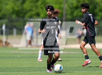 Thumbnail 1 in Vandegrift vs. Mesquite (UIL 6A Soccer Division II Final) photogallery.
