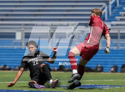 Thumbnail 3 in Vandegrift vs. Mesquite (UIL 6A Soccer Division II Final) photogallery.