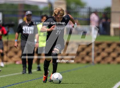 Thumbnail 2 in Vandegrift vs. Mesquite (UIL 6A Soccer Division II Final) photogallery.