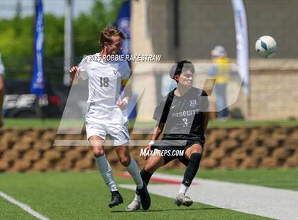 Thumbnail 3 in Vandegrift vs. Mesquite (UIL 6A Soccer Division II Final) photogallery.