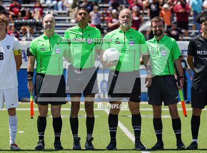 Thumbnail 2 in Vandegrift vs. Mesquite (UIL 6A Soccer Division II Final) photogallery.