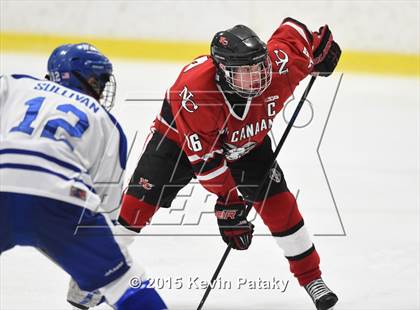 Thumbnail 3 in New Canaan vs. Darien (FCIAC Semifinal) photogallery.