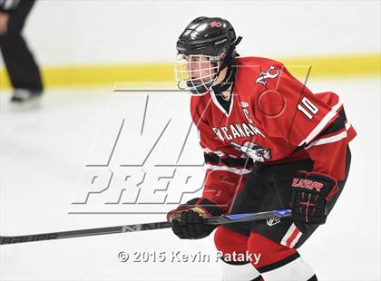 Thumbnail 2 in New Canaan vs. Darien (FCIAC Semifinal) photogallery.