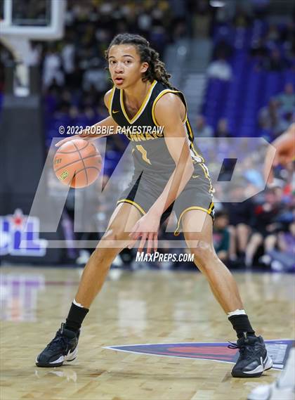 Thumbnail 1 in Beaumont United vs. Brennan (UIL 6A Basketball State Semifinal) photogallery.