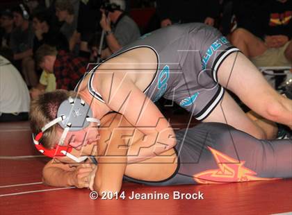 Thumbnail 2 in San Clemente Varsity 12 Way Wrestling Tournament photogallery.