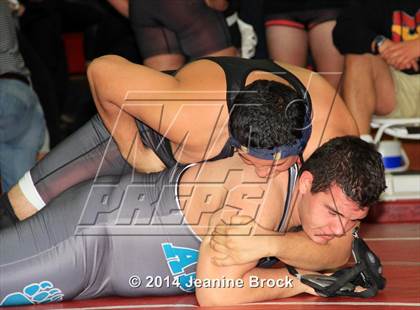 Thumbnail 1 in San Clemente Varsity 12 Way Wrestling Tournament photogallery.