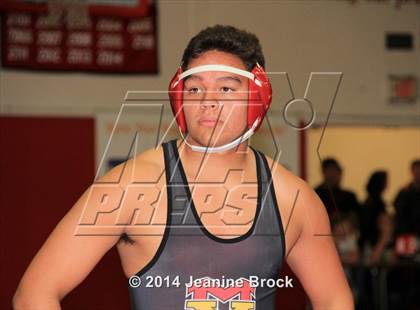 Thumbnail 3 in San Clemente Varsity 12 Way Wrestling Tournament photogallery.