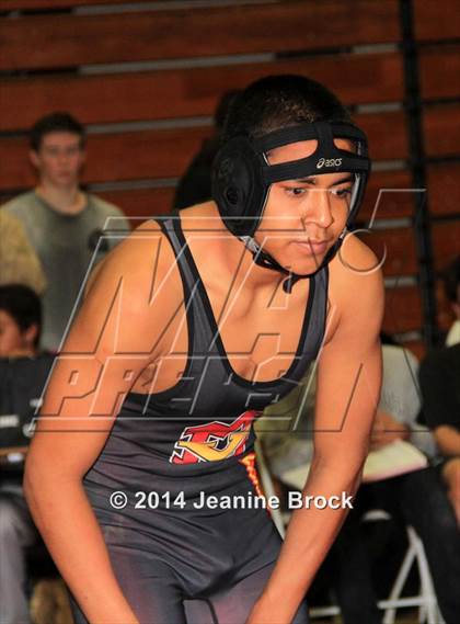 Thumbnail 1 in San Clemente Varsity 12 Way Wrestling Tournament photogallery.