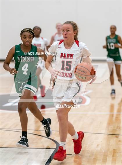 Thumbnail 1 in Indianapolis Arsenal Technical vs Park Tudor (Park Tudor Shootout) photogallery.