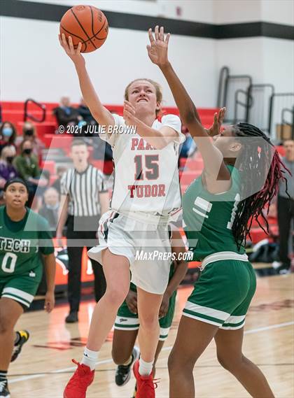 Thumbnail 1 in Indianapolis Arsenal Technical vs Park Tudor (Park Tudor Shootout) photogallery.