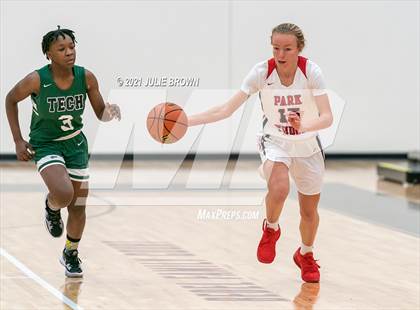 Thumbnail 3 in Indianapolis Arsenal Technical vs Park Tudor (Park Tudor Shootout) photogallery.