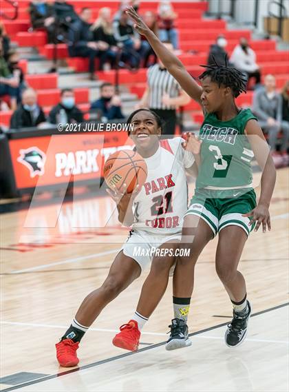 Thumbnail 3 in Indianapolis Arsenal Technical vs Park Tudor (Park Tudor Shootout) photogallery.