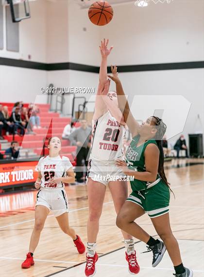 Thumbnail 2 in Indianapolis Arsenal Technical vs Park Tudor (Park Tudor Shootout) photogallery.