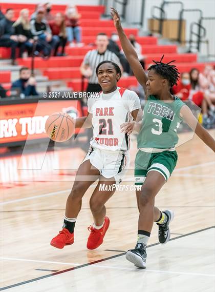 Thumbnail 1 in Indianapolis Arsenal Technical vs Park Tudor (Park Tudor Shootout) photogallery.