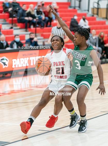 Thumbnail 2 in Indianapolis Arsenal Technical vs Park Tudor (Park Tudor Shootout) photogallery.