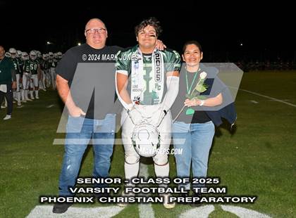 Thumbnail 3 in Cortez @ Phoenix Christian (Senior Night) photogallery.