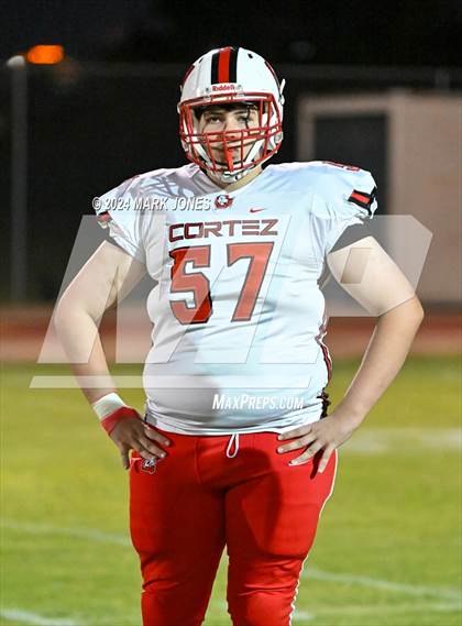Thumbnail 3 in Cortez @ Phoenix Christian (Senior Night) photogallery.
