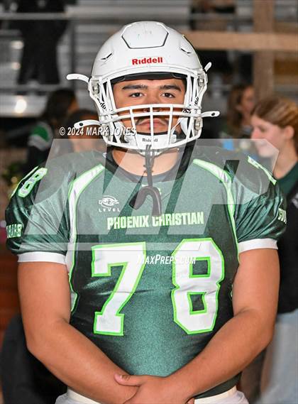 Thumbnail 1 in Cortez @ Phoenix Christian (Senior Night) photogallery.