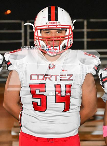 Thumbnail 1 in Cortez @ Phoenix Christian (Senior Night) photogallery.