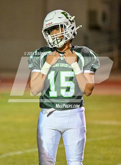 Thumbnail 3 in Cortez @ Phoenix Christian (Senior Night) photogallery.