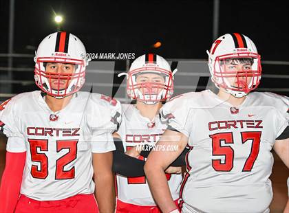 Thumbnail 1 in Cortez @ Phoenix Christian (Senior Night) photogallery.