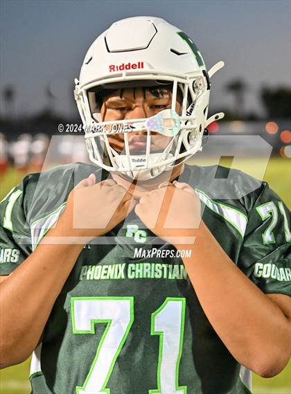 Thumbnail 2 in Cortez @ Phoenix Christian (Senior Night) photogallery.