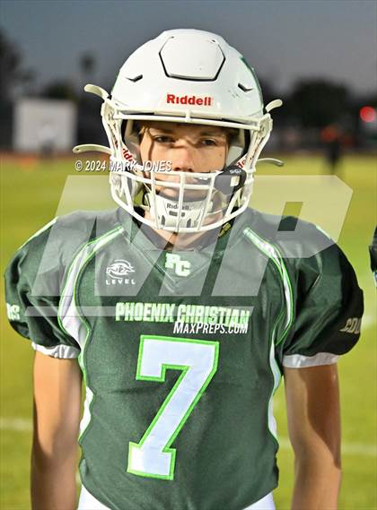 Thumbnail 1 in Cortez @ Phoenix Christian (Senior Night) photogallery.