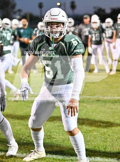 Thumbnail 1 in Cortez @ Phoenix Christian (Senior Night) photogallery.