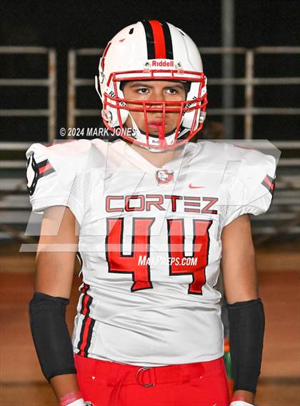 Thumbnail 1 in Cortez @ Phoenix Christian (Senior Night) photogallery.